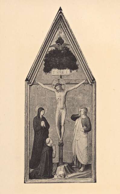 Anonimo — Fra Angelico, 1387-1455. Crucifixion (Acc. 1921.34) — insieme